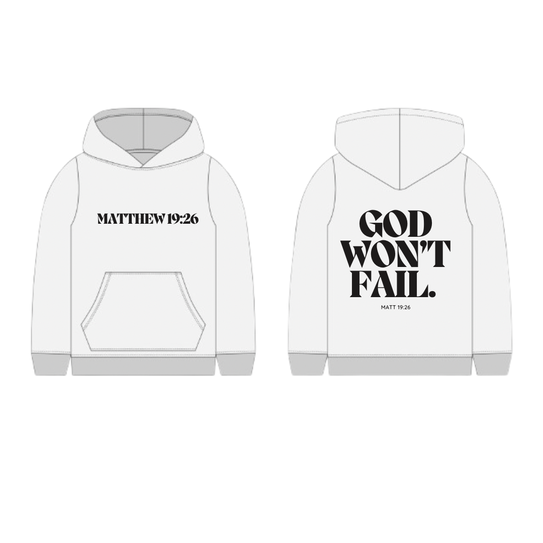 Matt 19:26 Hoodie