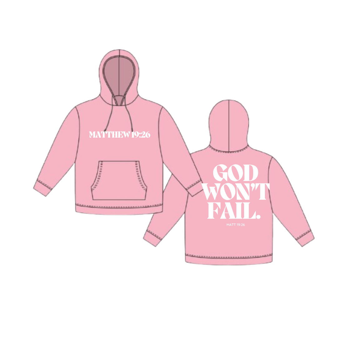 Matt 19:26 Hoodie